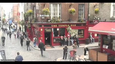 temple bar dublin ireland webcam